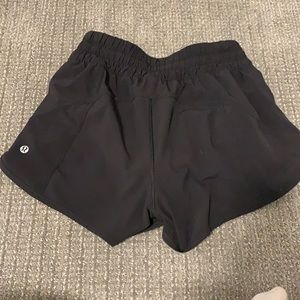 Gently used lululemon tracker short 4”